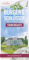 Tourenkarte Burgen und Schlösser Nordhessen