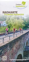 Radkarte Frankens Saalestück (mit Radweg Fränkische Saale)