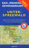 Rad- und Wanderkarte + Gewässerkarte Unterspreewald