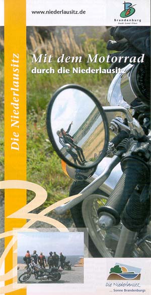 Mit dem Motorrad unterwegs durch die Niederlausitz