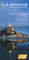 Touristische Karte La Manche Westnormandie