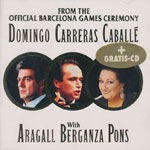 Domingo, Carreras, Caball&eacute; - Barcelona Games [CD+Gratis CD]