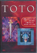 Toto - Greatest Hits Live [DVD] + Past to present 1977-1990 [CD]